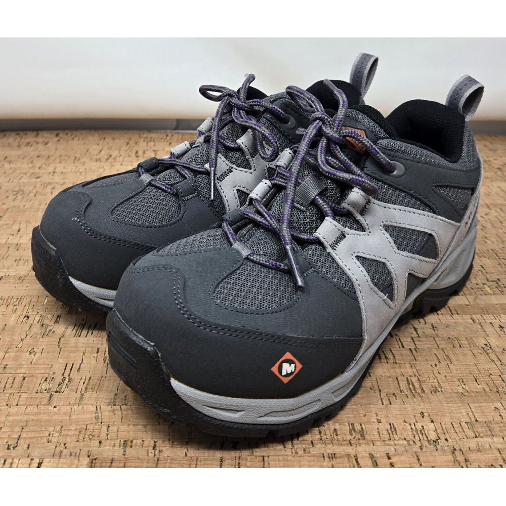 Merrell Siren AT Shoes Womens 6 Alloy Safety‎ Toe Work Low J099324